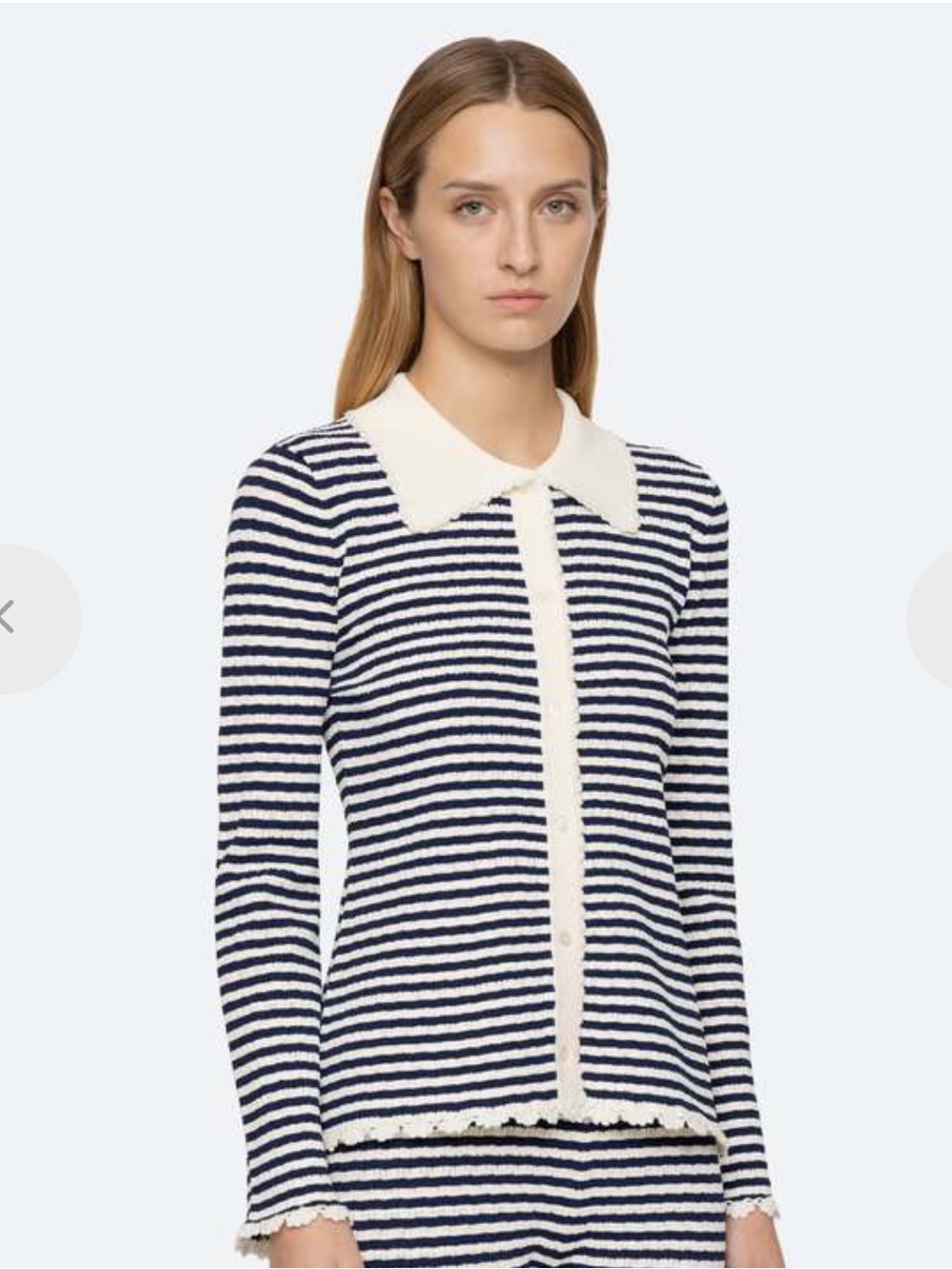 Sea New York Addy Striped Knit Cardigan - NWT!